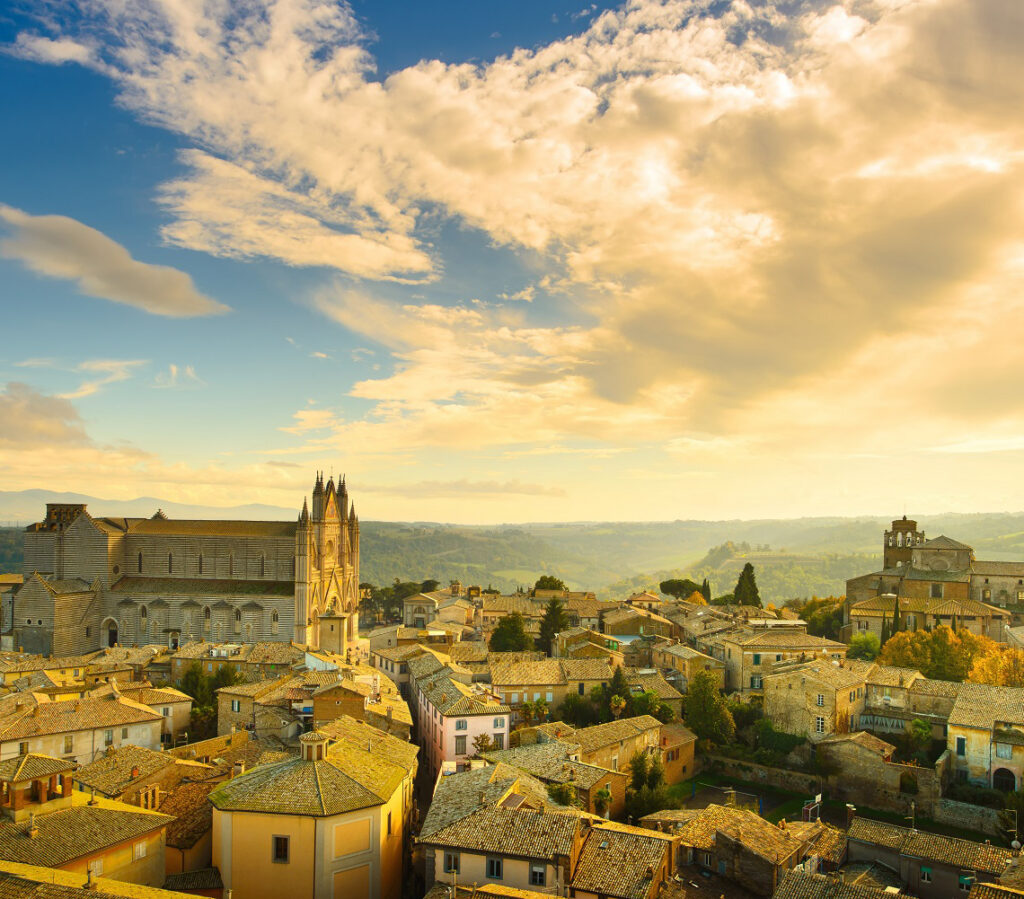 Umbria day tour in Orvieto and Todi with private driver and