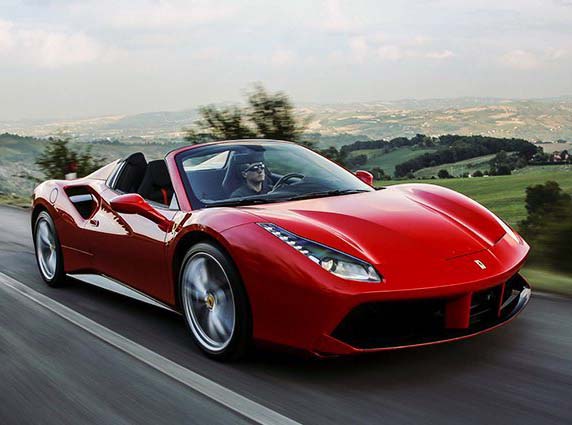 One Day tour driving Ferrari in Tuscany in Florence, Siena, Chianti,  Cortona, Montalcino, Montepulciano